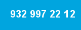 932 997 22 12 932 997 22 12